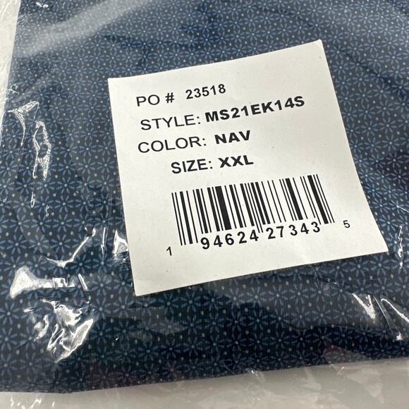 Peter Millar Navy Blue Moon Performance Jersey Polo Size XXL - Picture 3 of 7